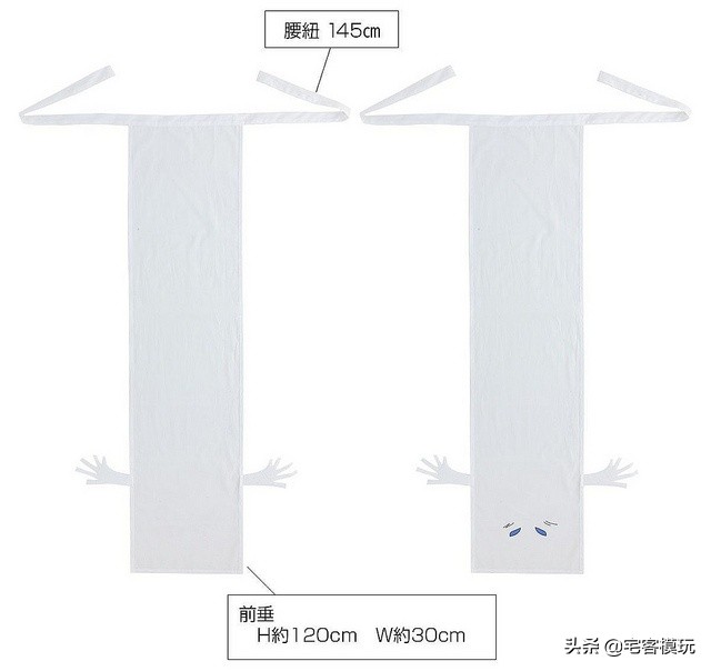 模玩周边：《咯咯咯鬼太郎》咯咯咯的内衣系列反木棉兜裆布