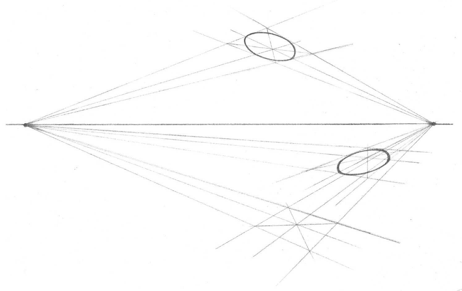 绘画透视原理：分步骤讲解透视原理，这是学画最基础的知识，收藏