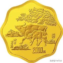 金牛纳福牛年生肖纪念币,85年金牛币