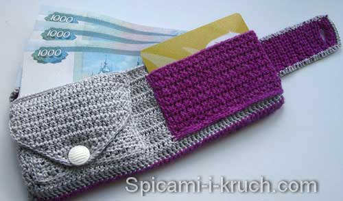 自己动手钩的钱包也可以这么好看这么实用