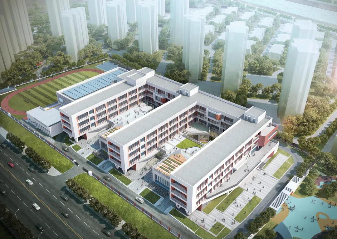 生态城将要建成的学校,生态城实验小学周边规划图