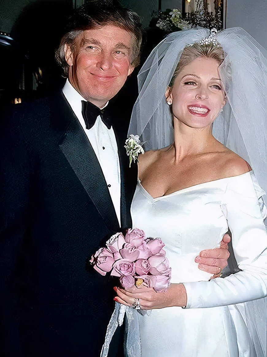 特朗普为三任美女老婆买大钻戒，可比竞选总统“认真”多了