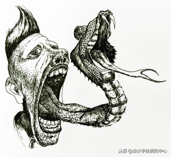 素描艺术创意画,艺术创意素描教学