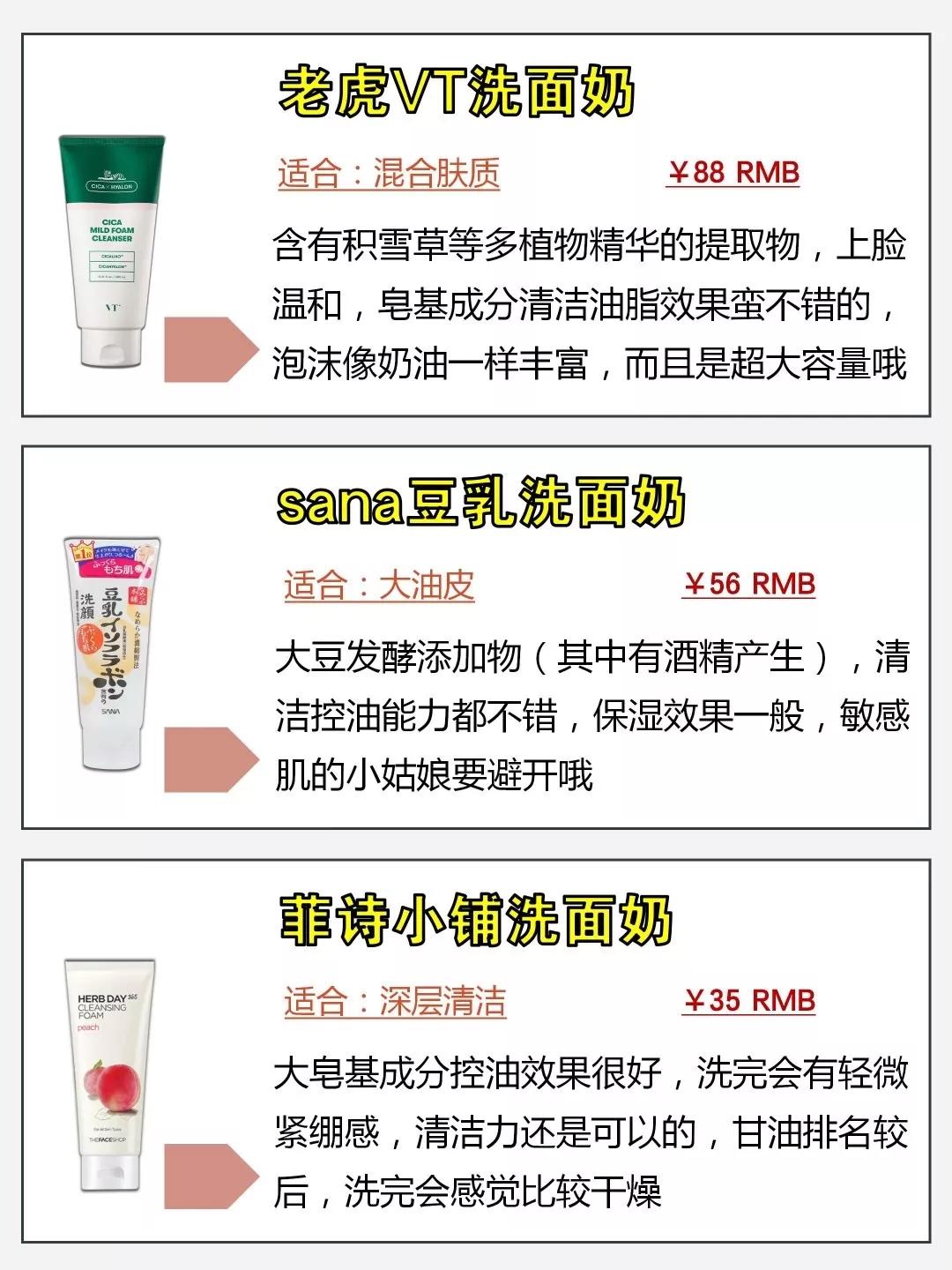 好用的平价的洗面奶有哪些,平价洗面奶哪些比较好用