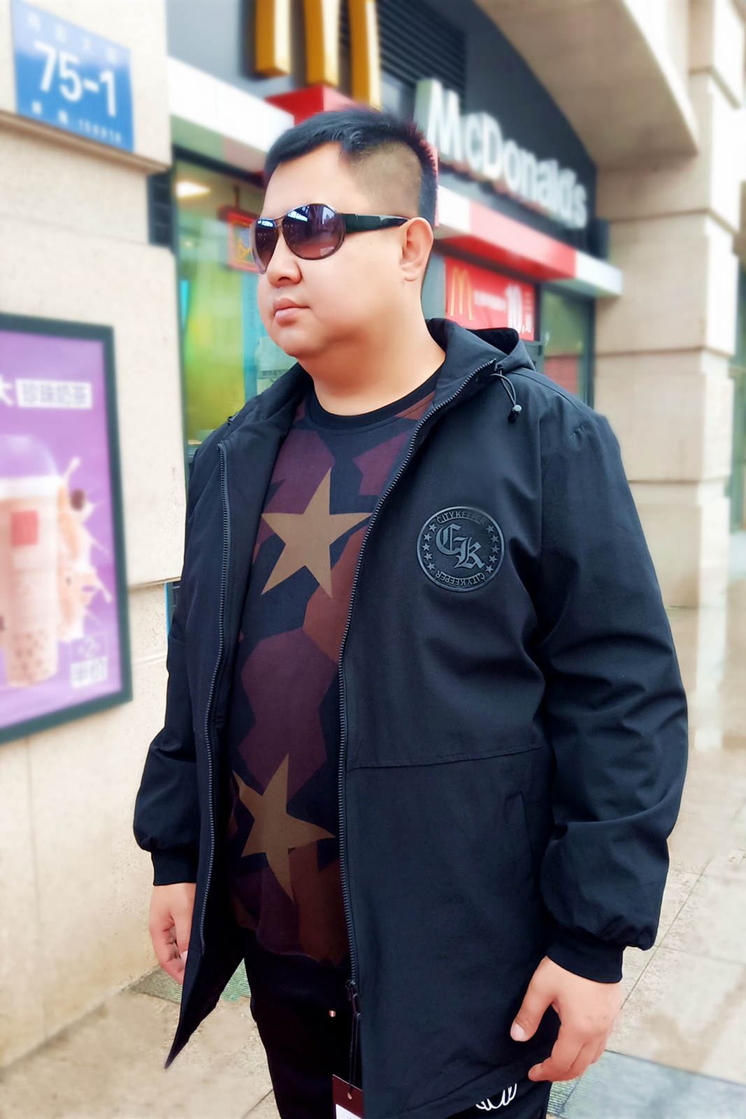 夏先生大码男装店,胖子男装夏季穿搭