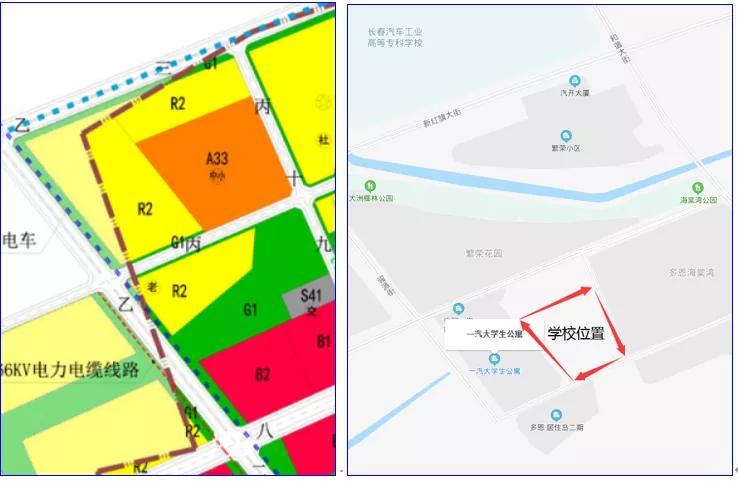 长春即将新建的三所学校,长春要建十一所学校