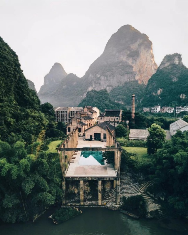阳朔江边那一排民宿酒店推荐,阳朔必打卡酒店