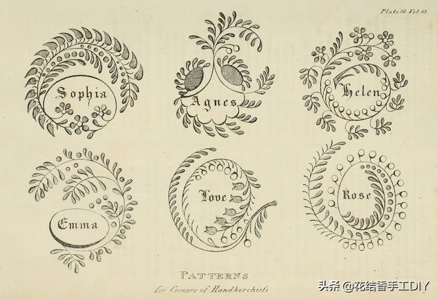 刺绣图案100种颜色,十种顶级刺绣图案