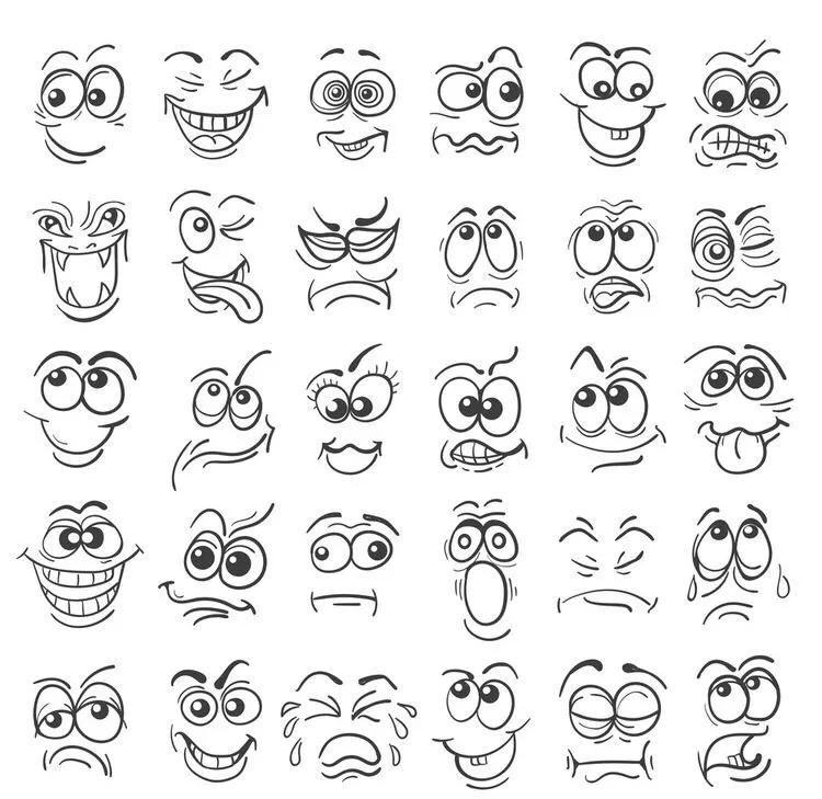 难得一见的动物素描,素描漫画人物超详细的画法