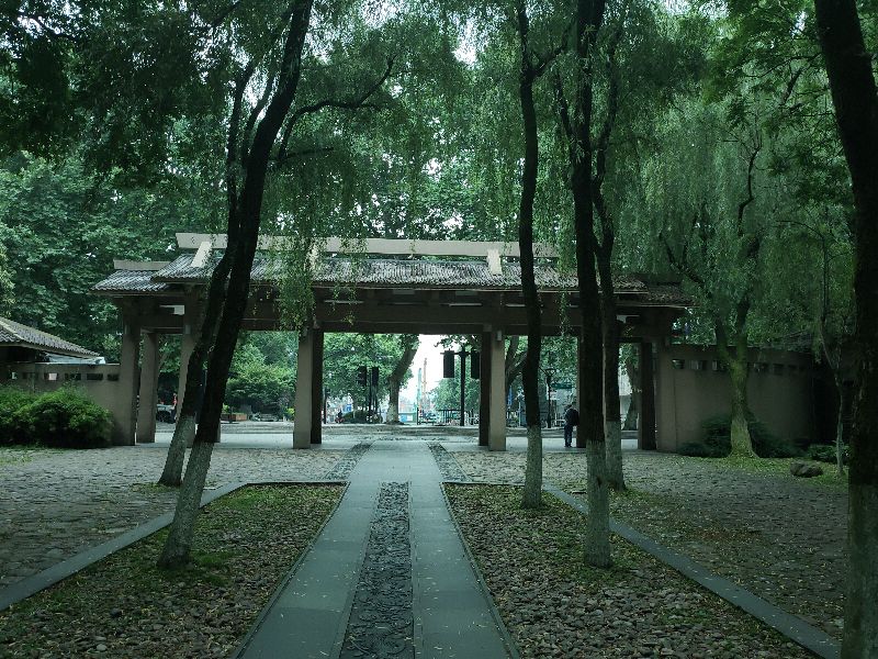 杭州西湖断桥好大的雨,杭州西湖断桥残雪夜景下雨