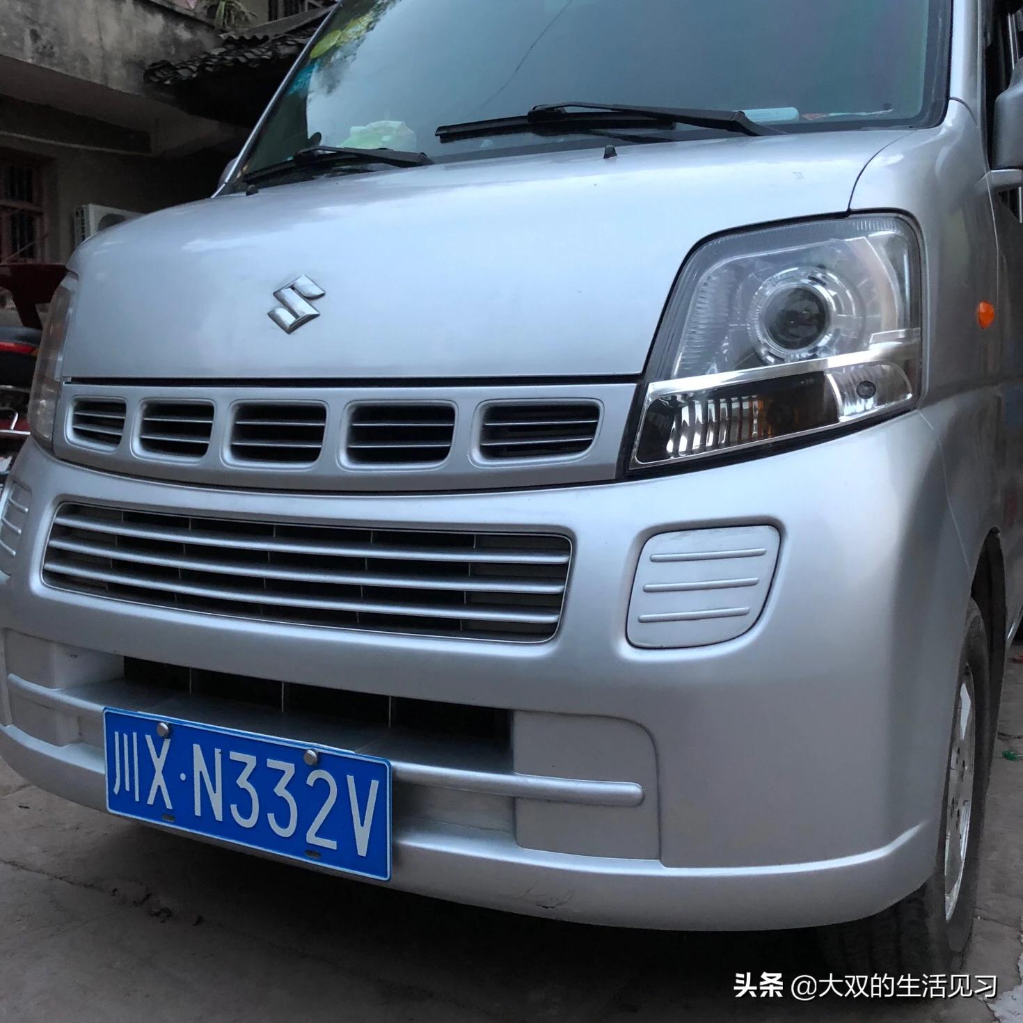 浪迪铃木面包车价格,铃木浪迪面包车车身一边高一边低