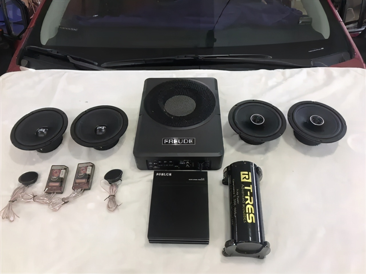 丰田卡罗拉音响改装案例,卡罗拉1.6汽车音响改装