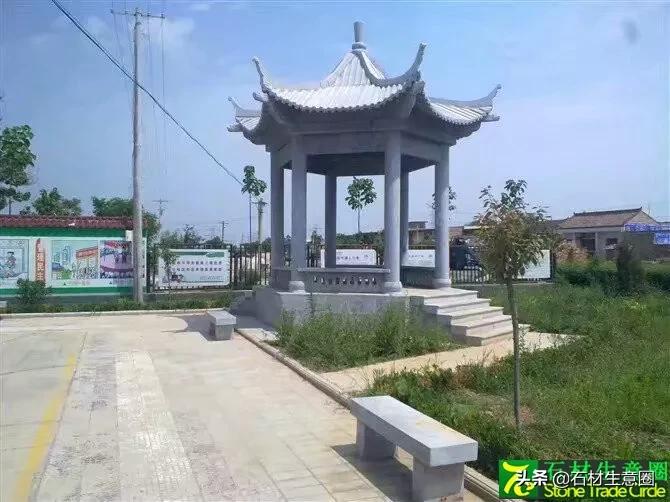 屋顶凉亭造型图片,仿木凉亭造型精美