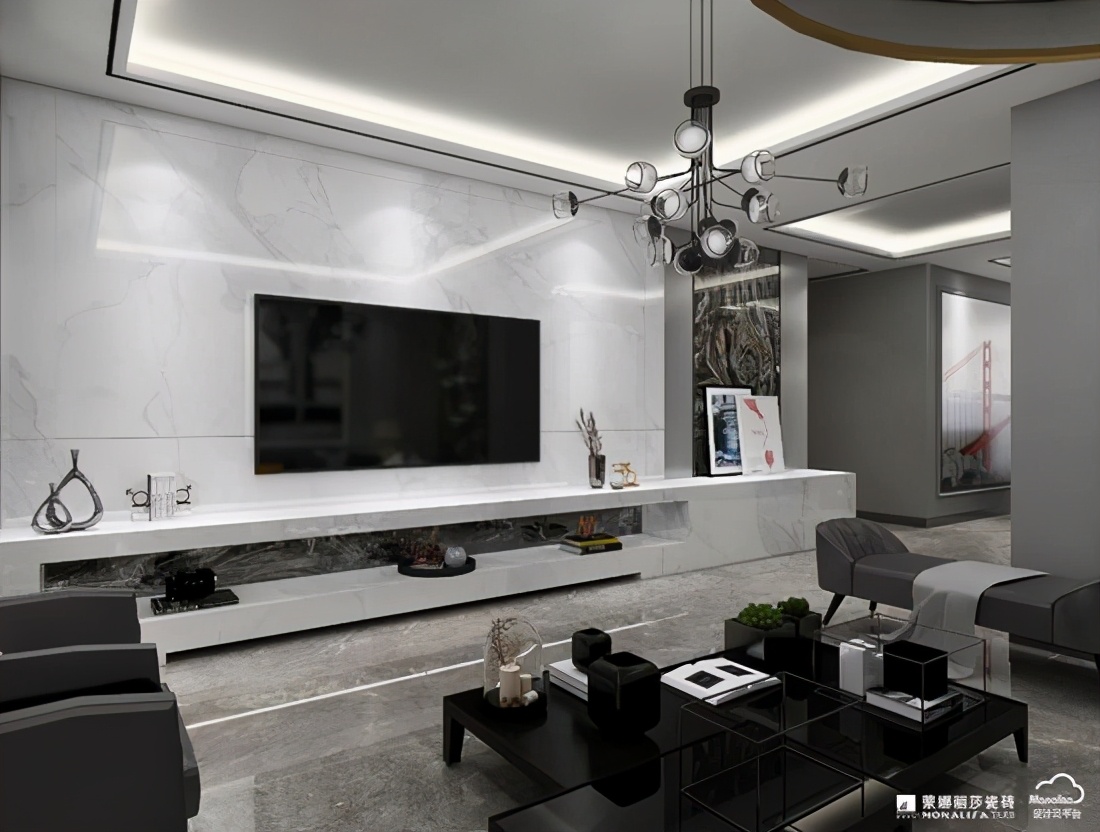 装修分享|用陶瓷大板打造高级灰的家,美腻了