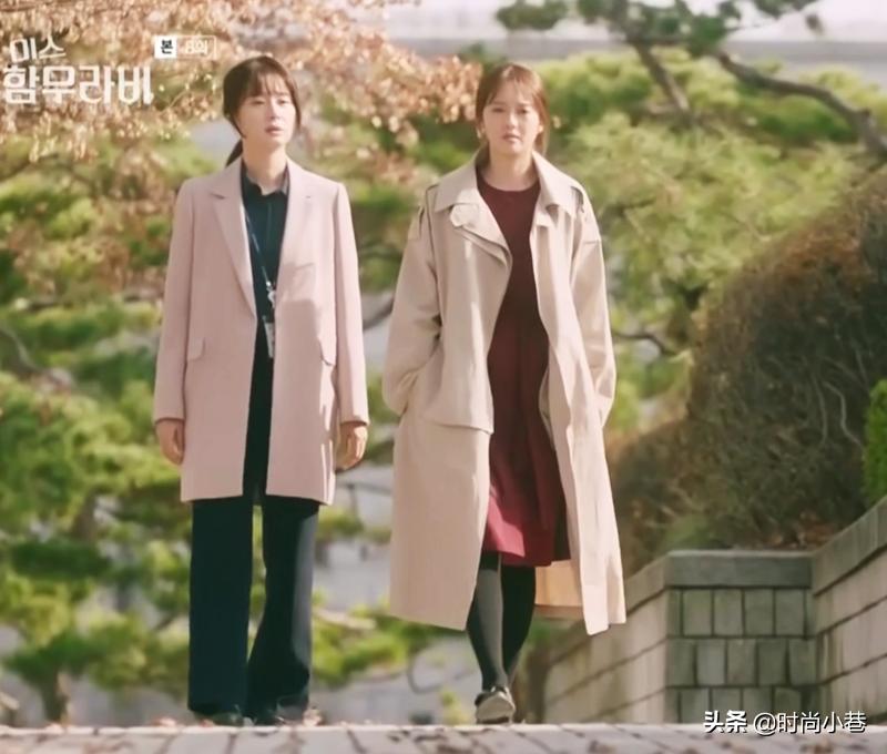 风衣的洋气休闲搭配好看,百搭个性风衣