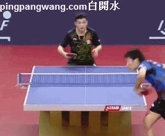 乒乓球反手拧拉的重心在哪条腿,乒乓球拧拉侧下旋球的教学视频