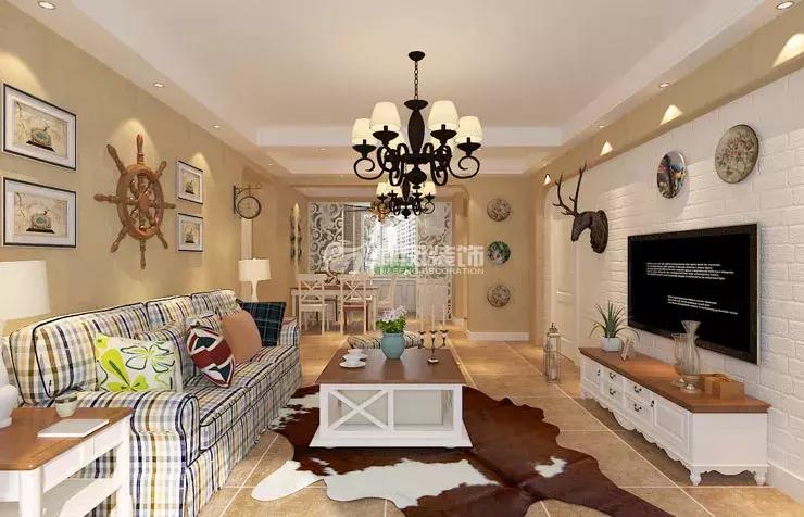 世茂美式装修最新风格,世茂五里河120平