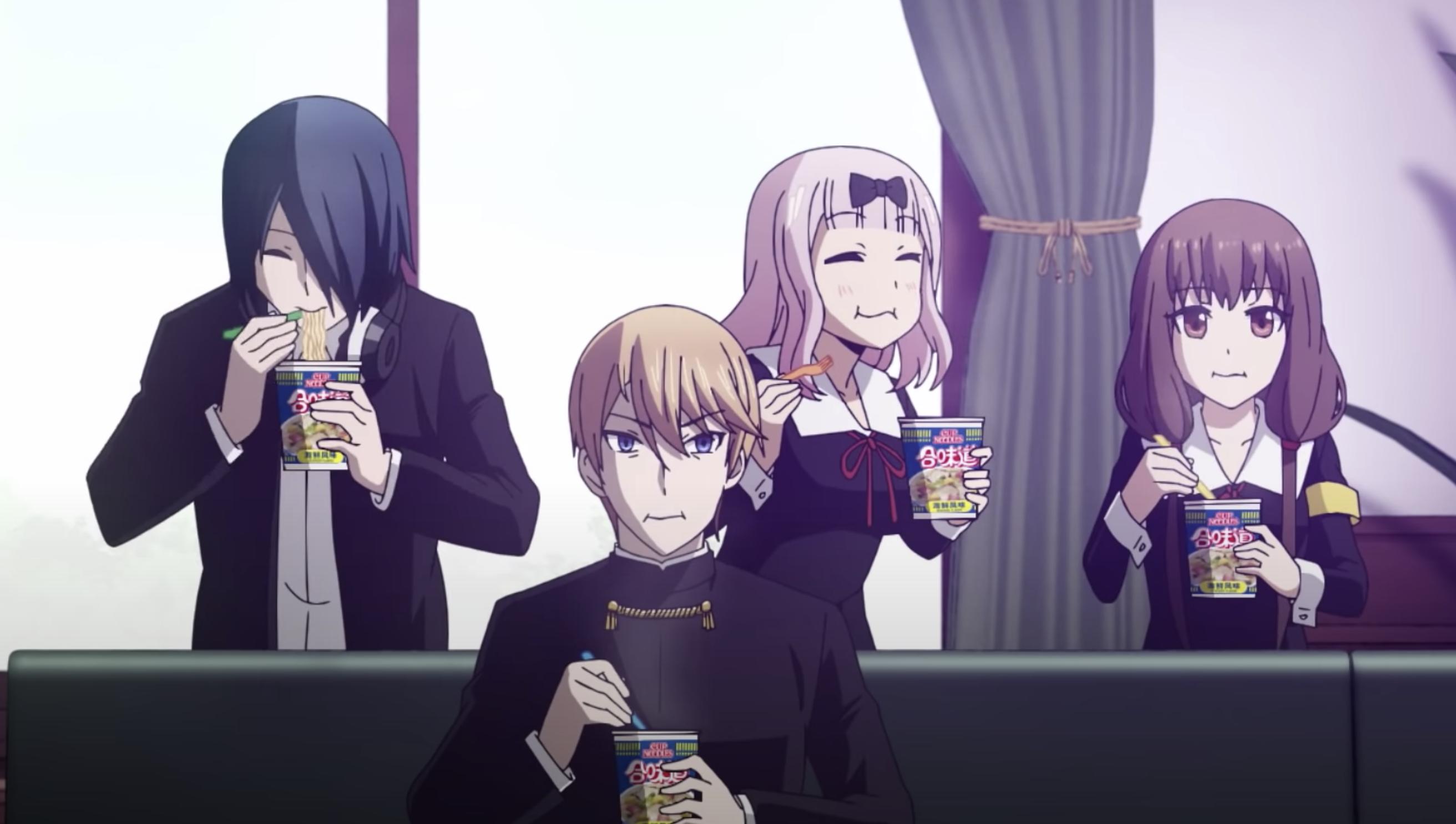 辉夜大小姐联动什么时候出,辉夜大小姐联动方便面