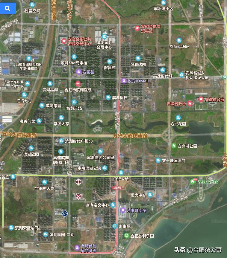 反向出牌的合肥，市中心像城中村，郊区却像浦东和中关村