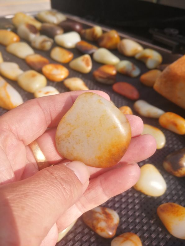 青花籽料直播,正宗和田玉籽料直播