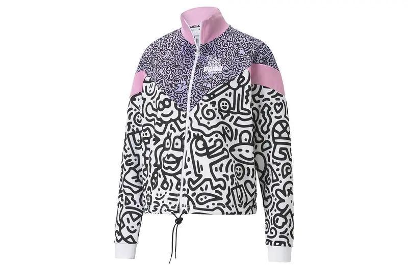 puma新款涂鸦红蓝两个配色,puma新款涂鸦