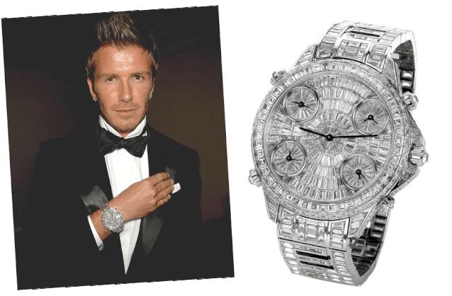 黄子韬、比伯、C罗…从小鲜肉到型男都爱满钻手表