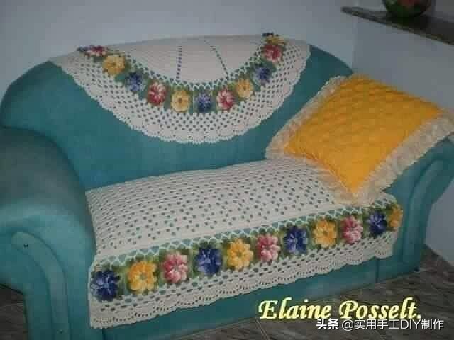 祖母方格编织长款外套教程,针织作品70款简约