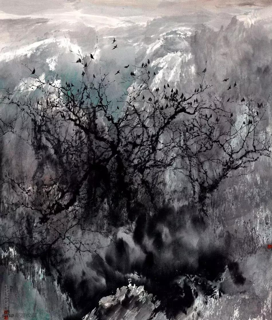 画家宋雨桂作品欣赏,宋雨桂山水书画作品