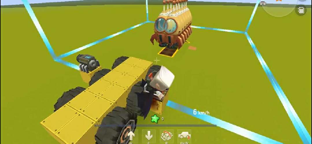 迷你世界简单的火箭发射车教程,迷你世界如何创造三轮火箭车