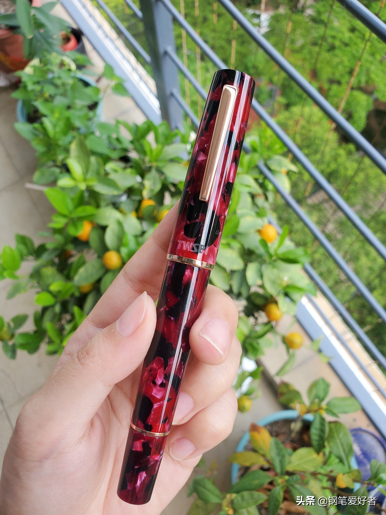 好看真的好看,三文堂钢笔580grii玫瑰金