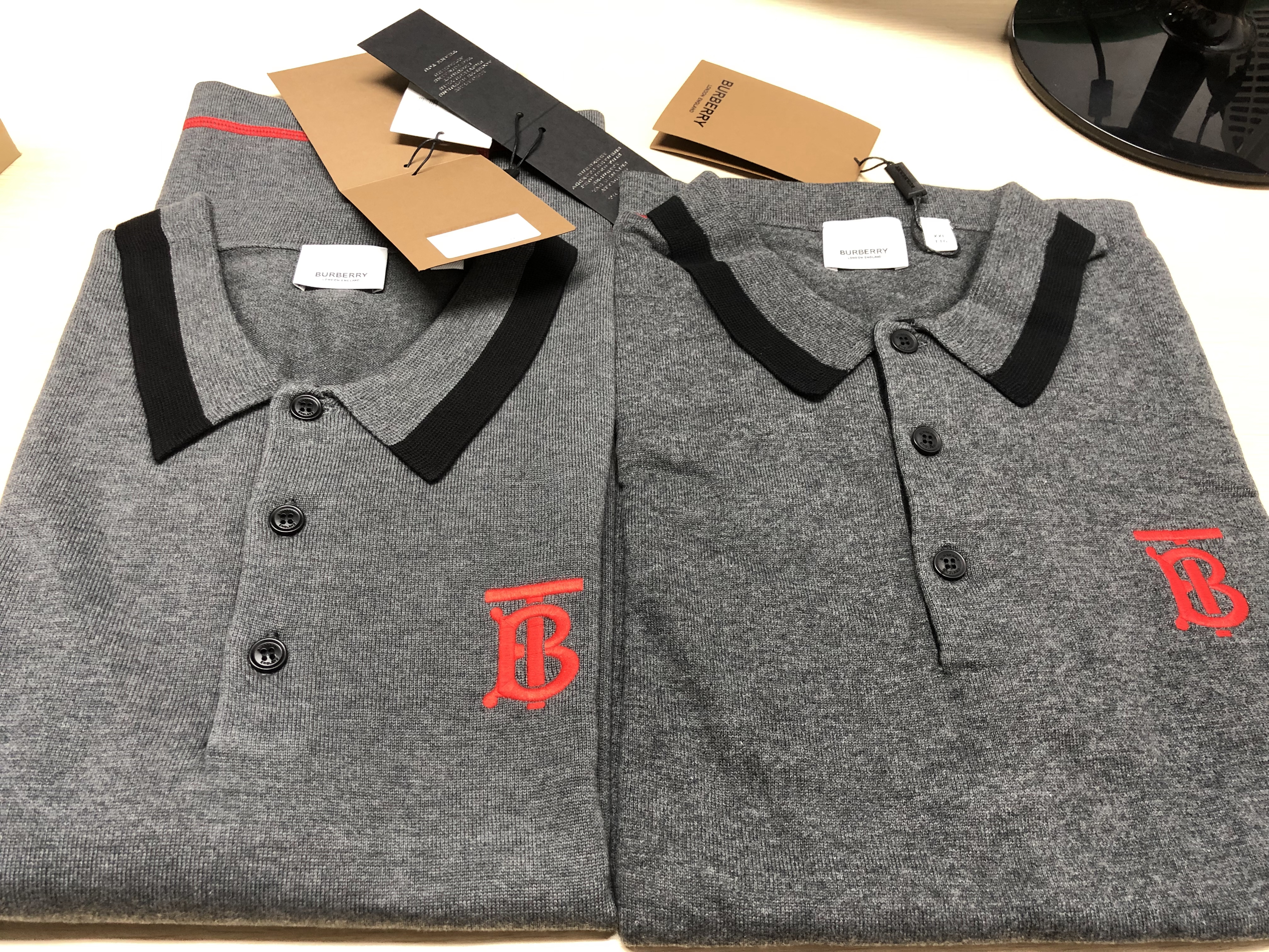 burberry男款polo短袖真假鉴别,burberry短袖polo衫冰丝