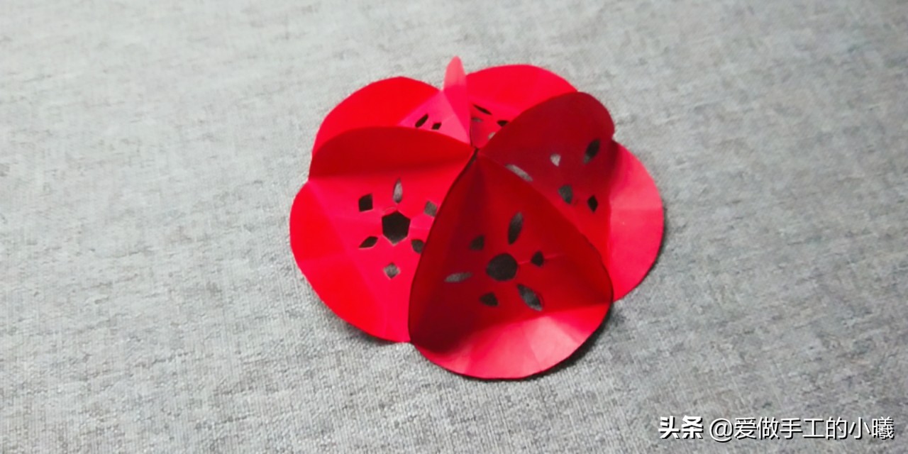 彩纸做灯笼手工简单漂亮教程,用彩纸做成灯笼手工最简单又好看