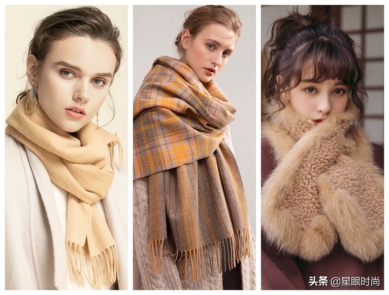 秋冬纯色保暖围巾女,秋冬保暖围巾