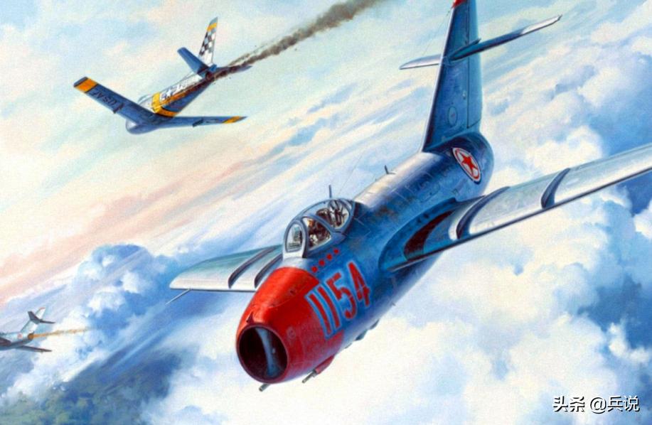 志愿军米格15，打响空战第一炮，美军上将：中国一夜成空军强国