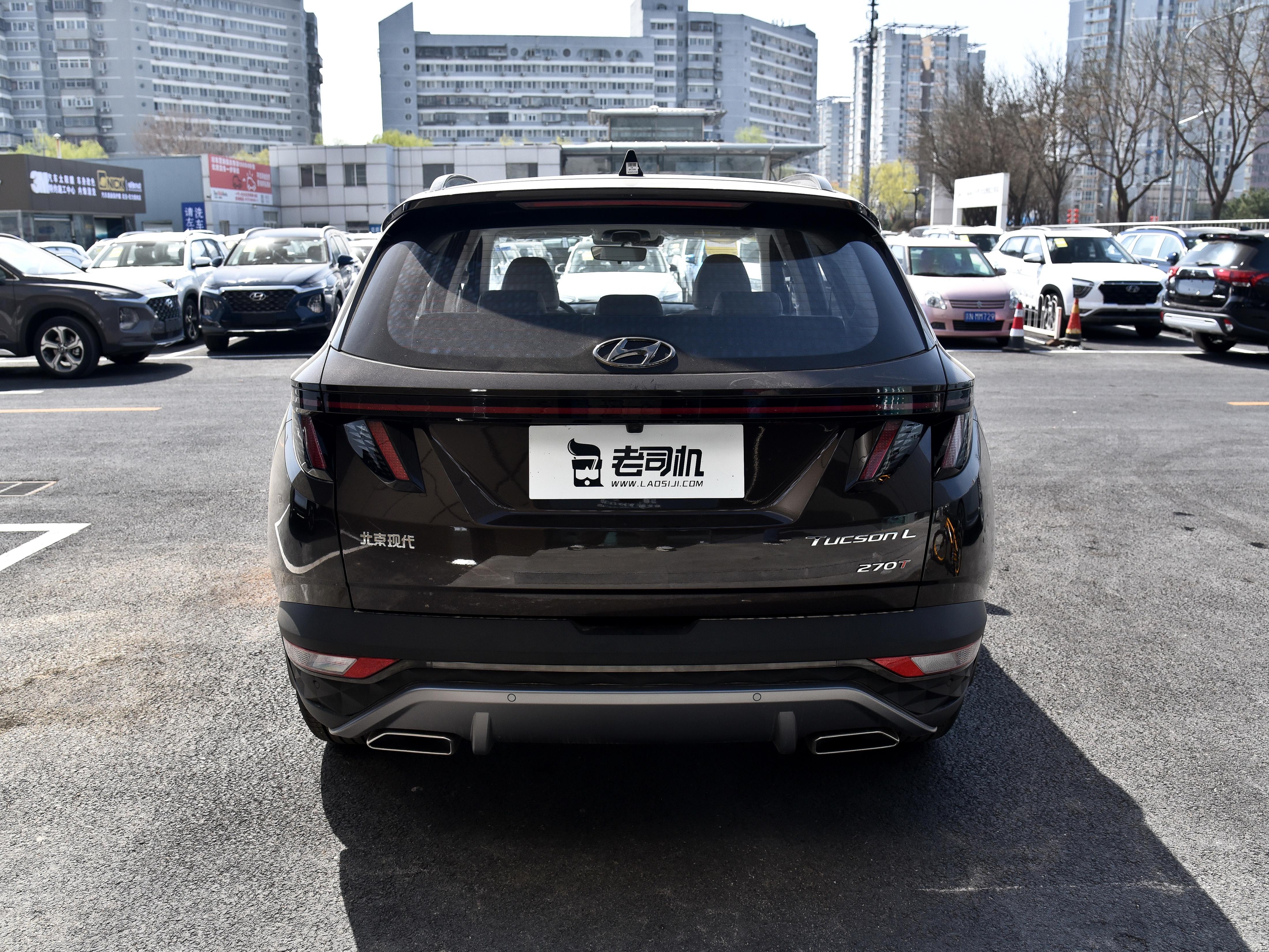 车展实拍现代新款途胜,现代全新途胜实拍搭1.6t尺寸