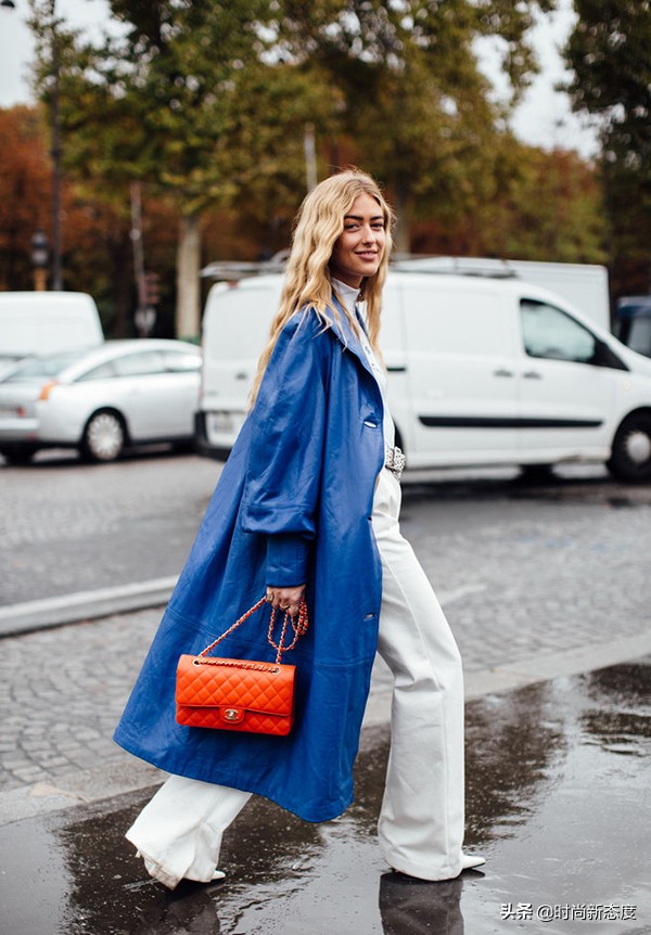 宋佳白色裤子穿搭,宋佳牛仔裤穿搭图