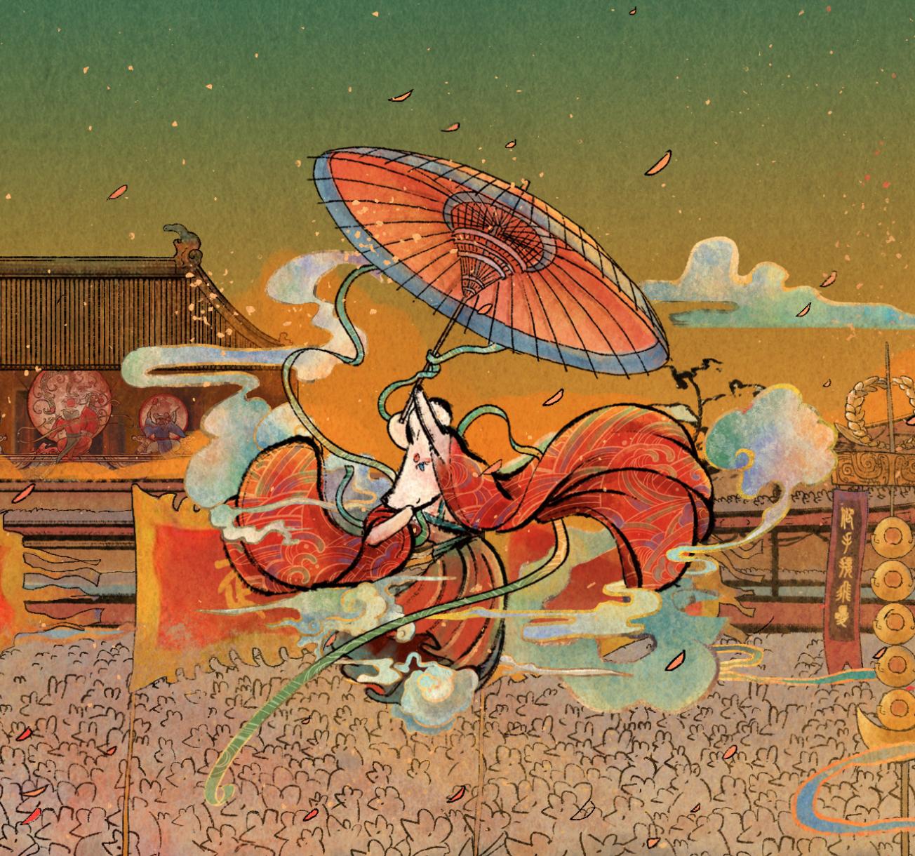 水彩画有意境的,水彩画特殊技法朦胧感