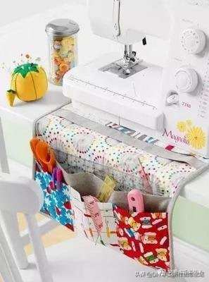 布艺挂兜墙挂式收纳袋欧式,布艺棉麻防水三层挂式收纳袋