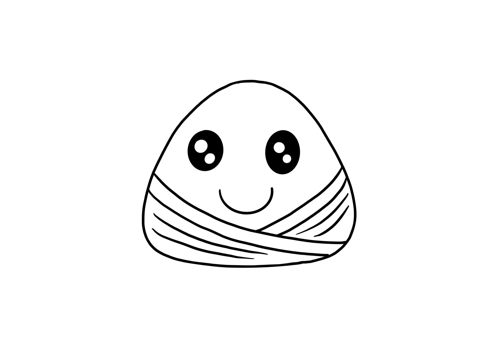 端午节粽子怎么画简单又漂亮,美术画粽子简单又漂亮的