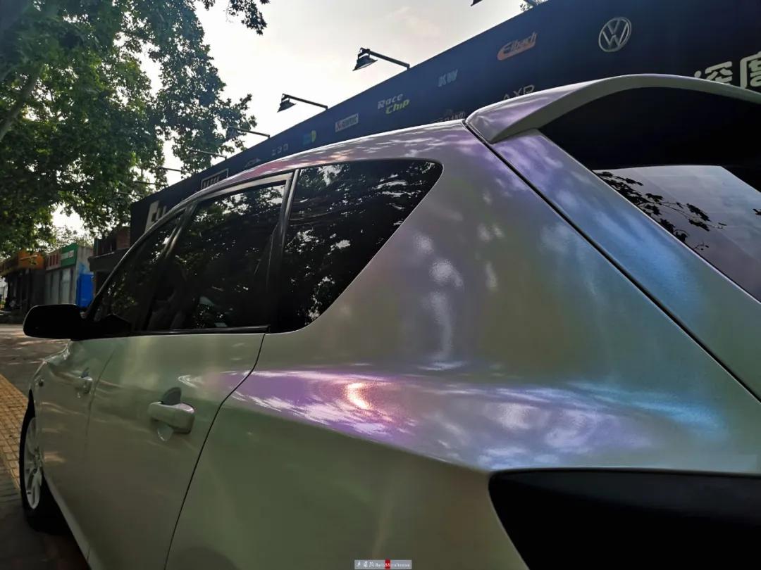 老马3改装效果图,老马3全车喷漆改色