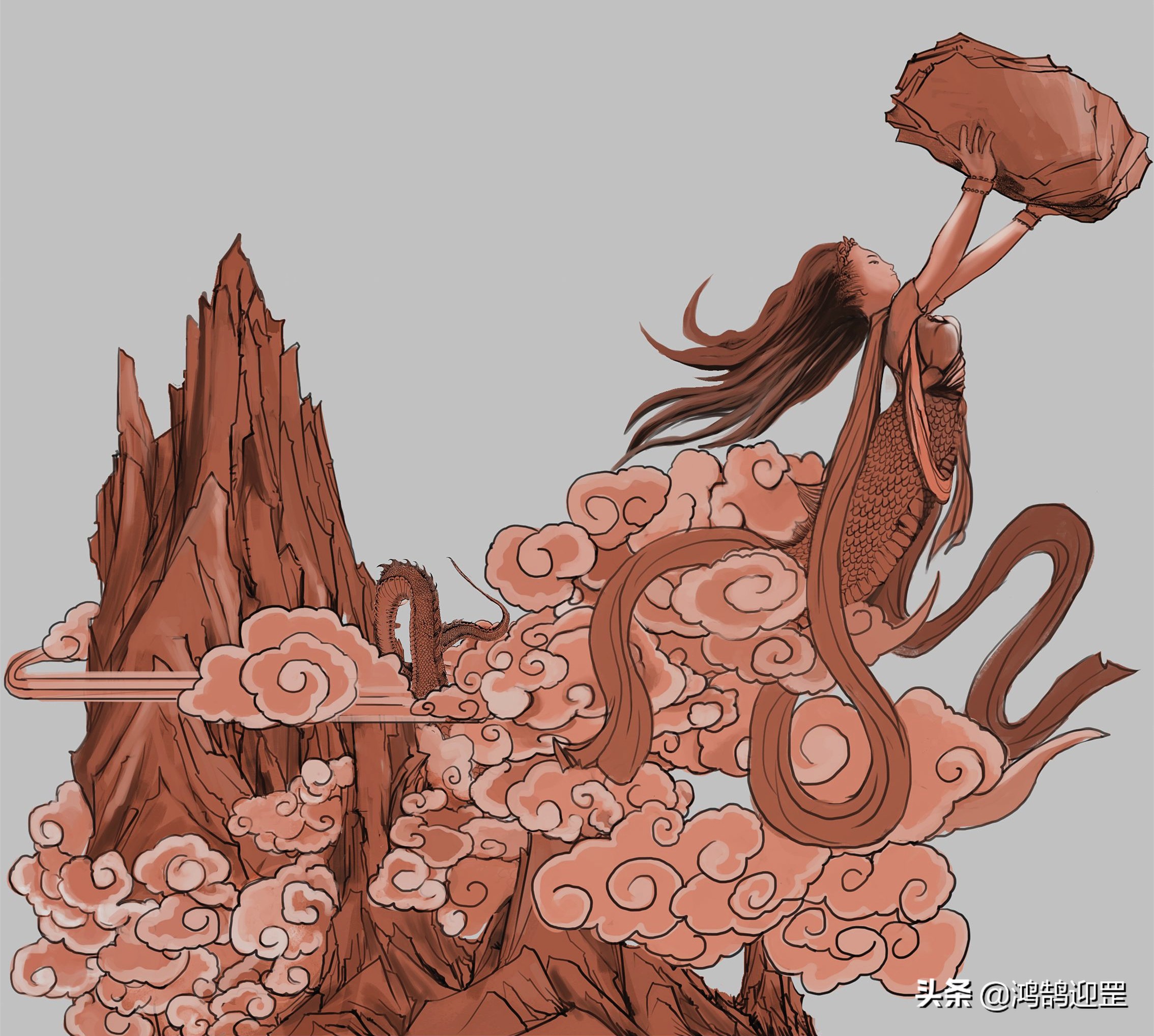 夸父追日神话故事是什么,神话故事夸父追日内容缩写