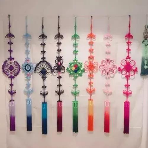 小学生中国结的编法图解,中国结蝴蝶挂件的编法图解