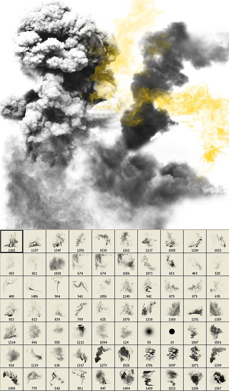 免费的photoshop笔刷库,3000款精选ps笔刷合集来了