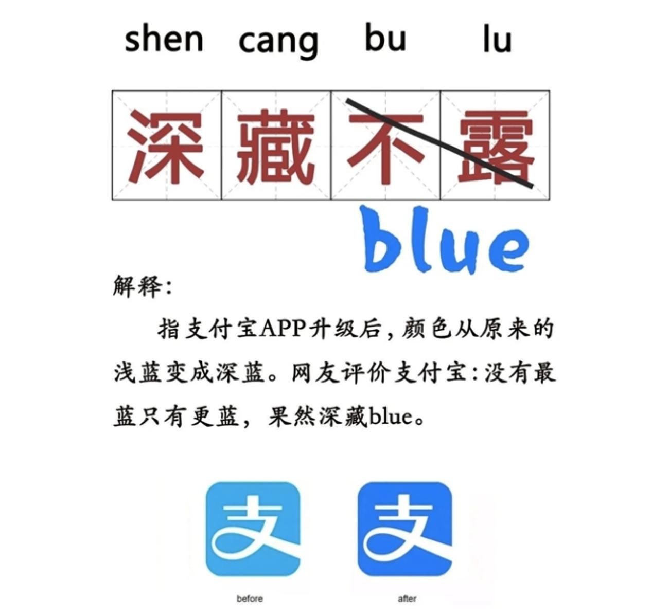 支付宝图标变蓝,支付宝变蓝黑色是真的吗