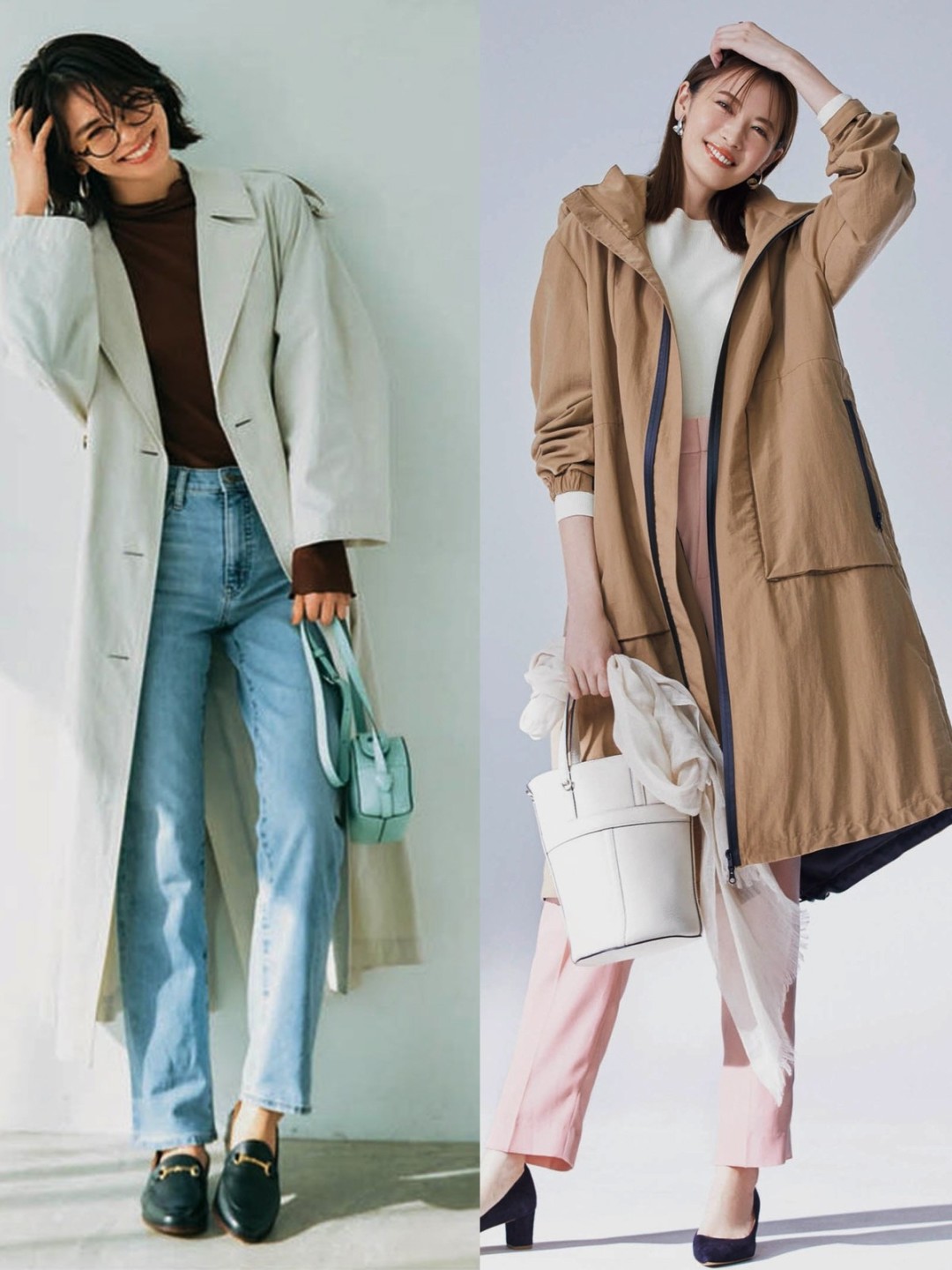 70后苹果型女人春天穿衣搭配,春天穿搭不要宽松