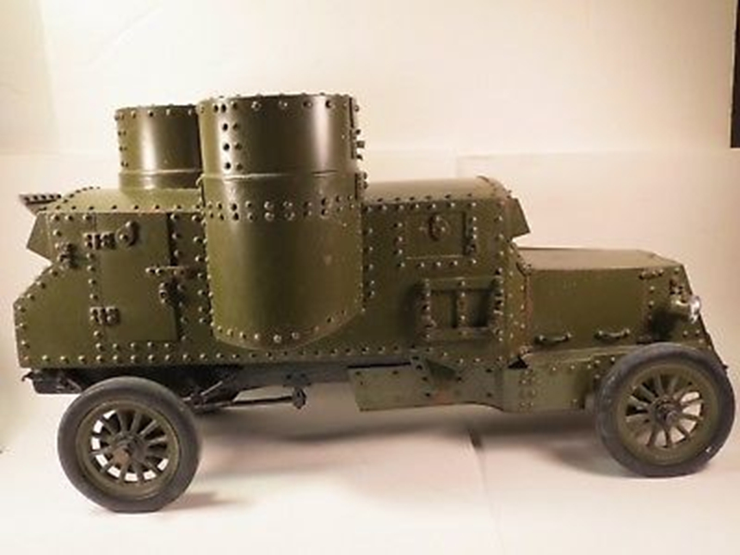 简单的德军装甲车,沙俄奥斯汀超重型坦克