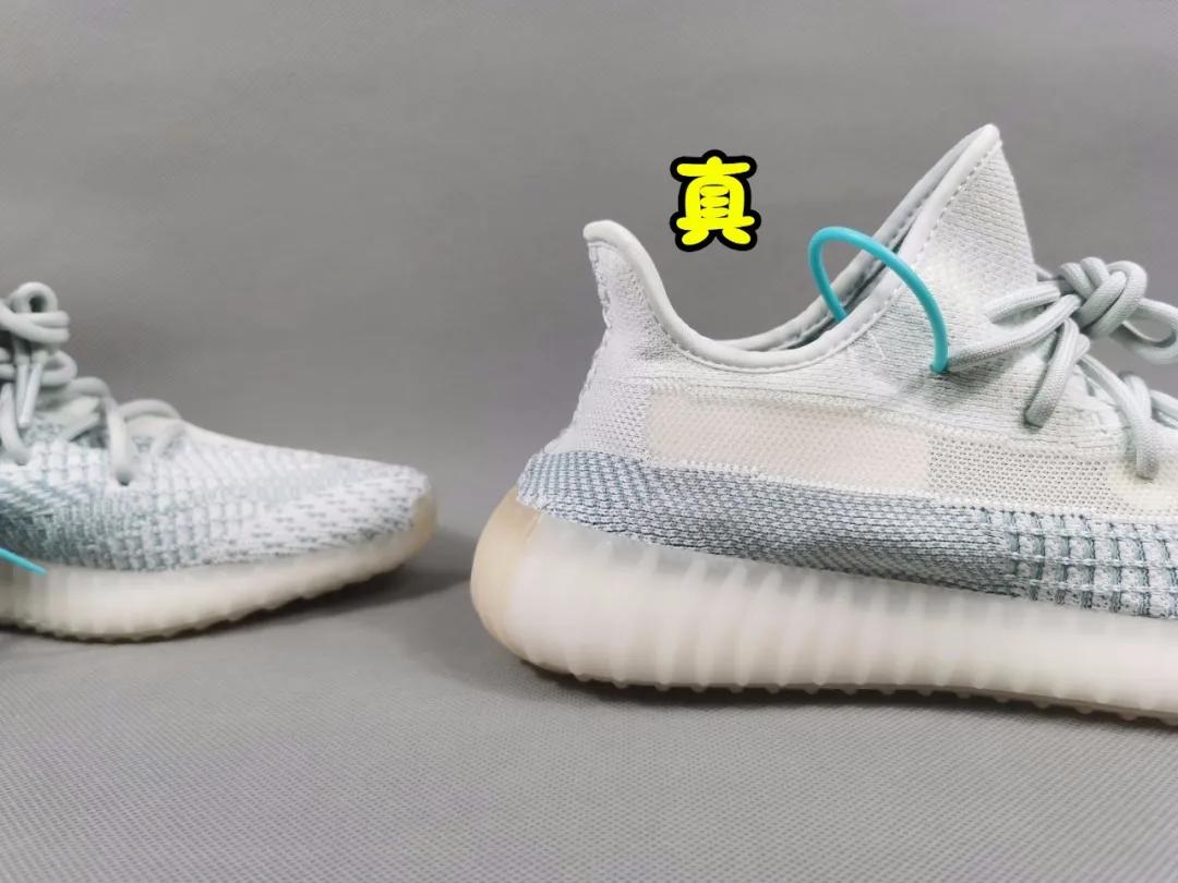 yeezy350蓝冰如何辨别真假,yeezy350冰蓝真假鉴别