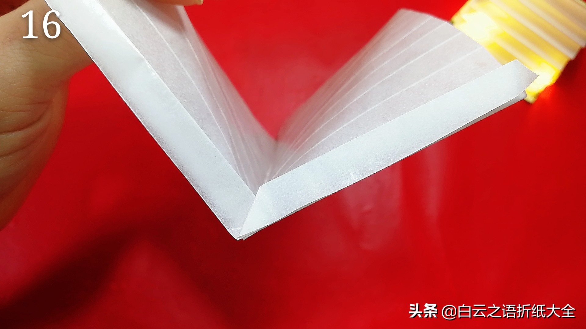 折纸灯罩制作方法,台灯灯罩折纸教程