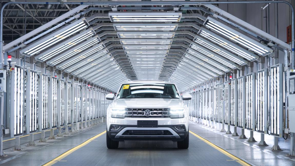 上汽大众威然有多耐用,上汽大众威然生产线全过程