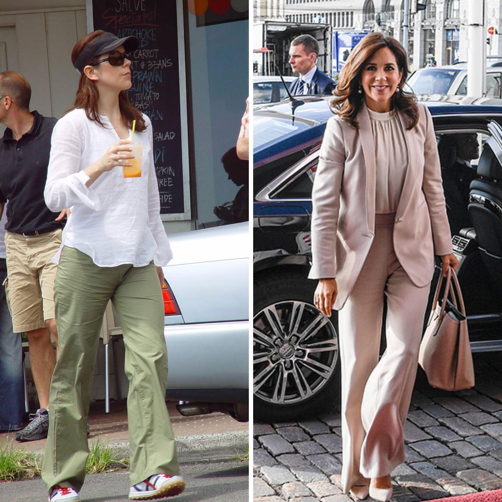 王妃超会穿II玛丽王妃*服私**与公务着装对比，穿衣搭配如变形记